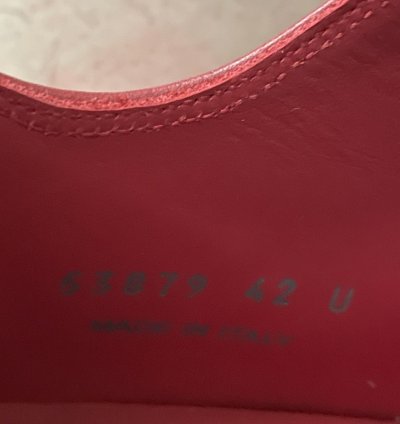 RICK OWENS RAMONE LOW CARDINAL RED