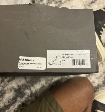 Rick Owens Ramone Porterville Sneakers