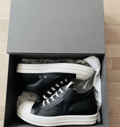 Rick Owens Ramone Sneakers (Low Top)