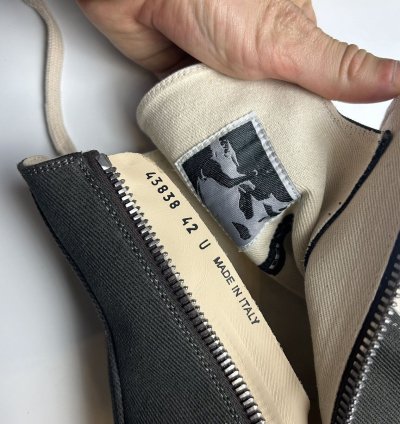 Rick Owens Ramones Cargo High Dark Dust
