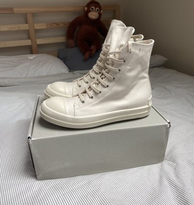 Rick Owens Ramones DRKSHDW FW21 Gethsemane Milk 44