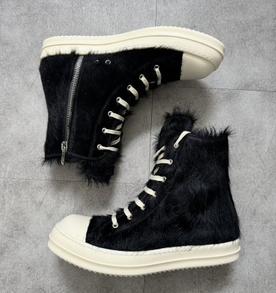 Rick Owens ramones fur