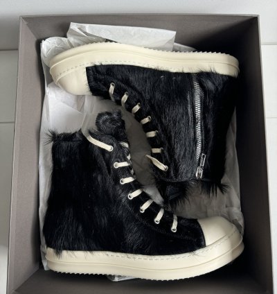 Rick Owens ramones fur