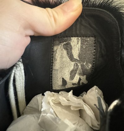 Rick Owens ramones fur