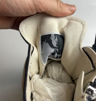 Rick Owens Ramones High Drkshdw Black Terra Tie Dye