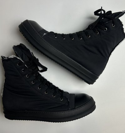 Rick Owens Ramones High Drkshdw Padded 43