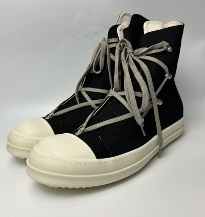 Rick Owens Ramones High Hexagram Black