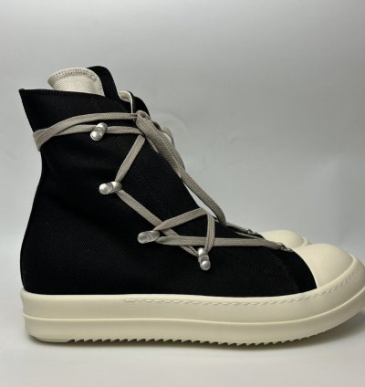 Rick Owens Ramones High Hexagram Black