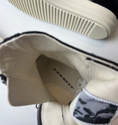Rick Owens Ramones High Hexagram Black
