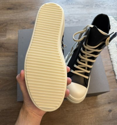 Rick Owens Ramones High size 9 US EU 42 black