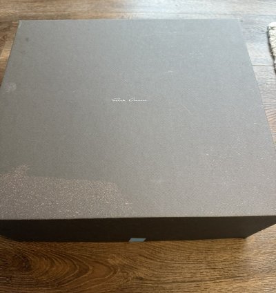 Rick Owens Ramones High size 9 US EU 42 black