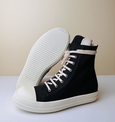 Rick Owens Ramones High Top 22 oz Denim