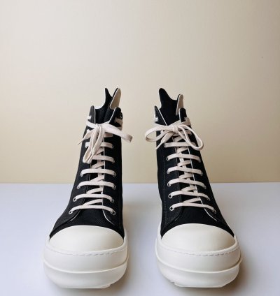 Rick Owens Ramones High Top 22 oz Denim