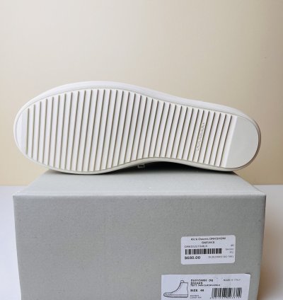 Rick Owens Ramones High Top 22 oz Denim