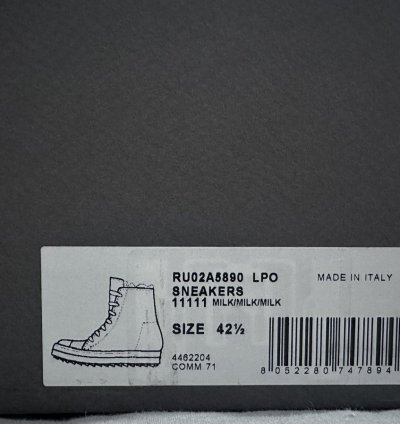 Rick Owens Ramones in Milk