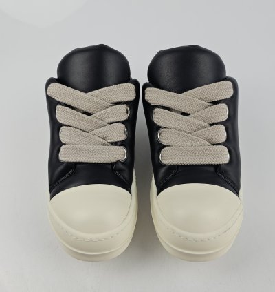 Rick Owens Ramones Jumbo Laces Sneakers New FW23 Size 40 5