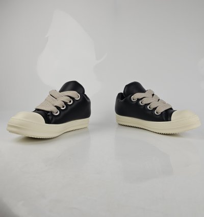 Rick Owens Ramones Jumbo Laces Sneakers New FW23 Size 40 5