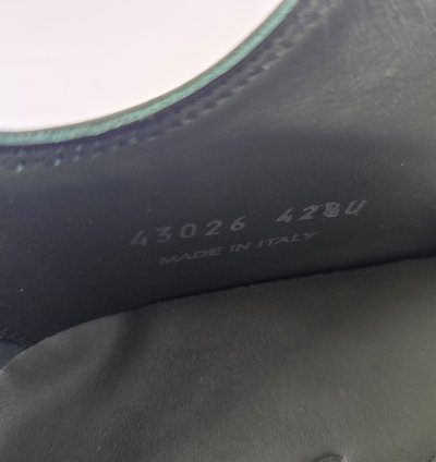 Rick Owens Ramones Leather Moss Milk Sneakers New 42 5