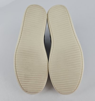 Rick Owens Ramones Leather Moss Milk Sneakers New 42 5