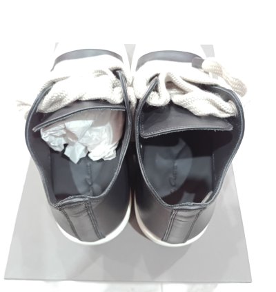 Rick Owens Ramones low black porteville