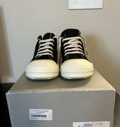 Rick Owens Ramones Low Brand New 9IT