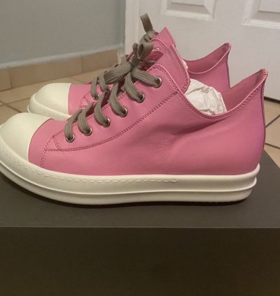 Rick Owens Ramones low mainline Pop Pink SS21 PHLEGETHON