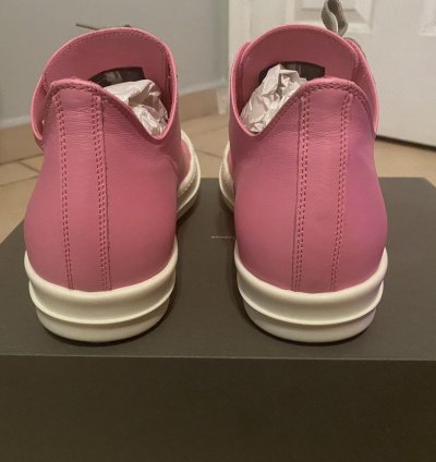 Rick Owens Ramones low mainline Pop Pink SS21 PHLEGETHON