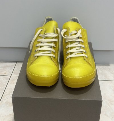 Rick Owens Ramones Low Yellow SS23