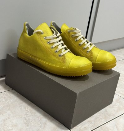 Rick Owens Ramones Low Yellow SS23
