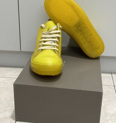 Rick Owens Ramones Low Yellow SS23