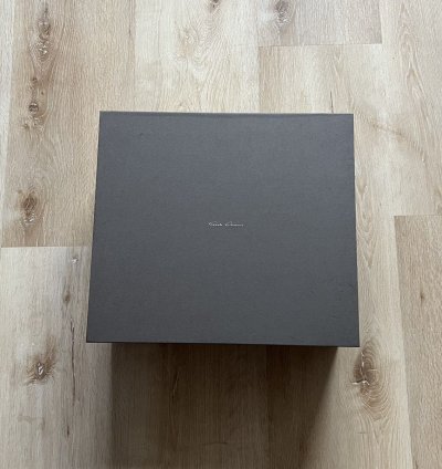 Rick Owens Ramones Mainline Waxed Nubuck Brown US14 EU47