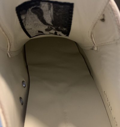 Rick Owens Ramones Milk Milk Milk Leather