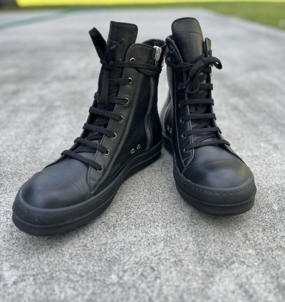 Rick Owens Ramones Triple Black