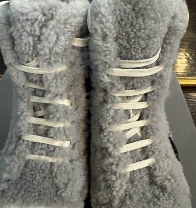 Rick Owens Shearling Sneakers