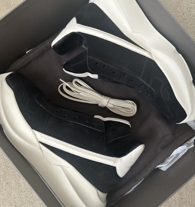 RICK OWENS SS23 EDFU GETH RUNNER SUEDE