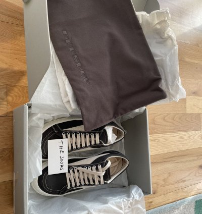 Rick Owens SS23 EDFU VANS Dark Dust Denim