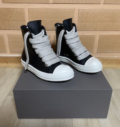Rick Owens SS23 Jumbo laced Ramones sneakers 42