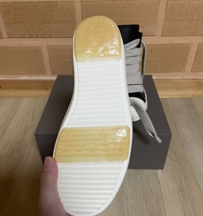 Rick Owens SS23 Jumbo laced Ramones sneakers 42