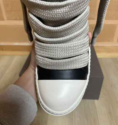 Rick Owens SS23 Jumbo laced Ramones sneakers 42