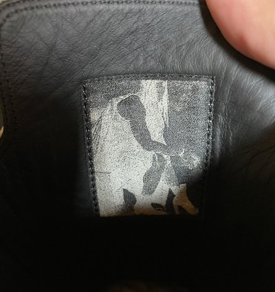 Rick Owens SS23 Jumbo laced Ramones sneakers 42