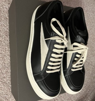 Rick Owens SS23 Strobe Vans SZ45