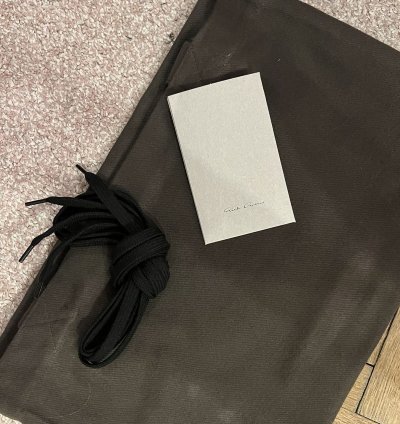 Rick Owens SS23 Strobe Vans SZ47