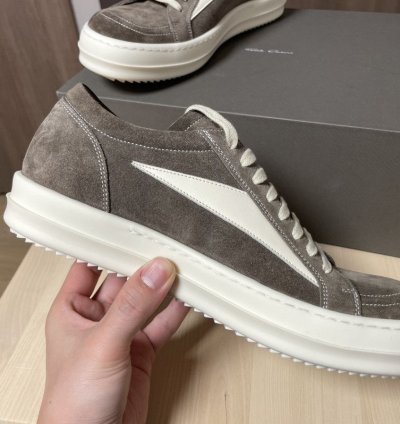 Rick owens SS23 Vintage sneaks suede Dust 41