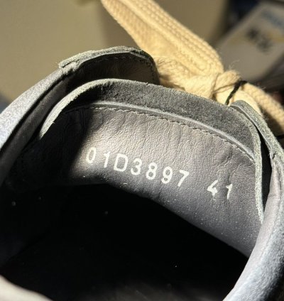 Rick Owens SS24 Lido Vans Vintage Sneaks (Black Milk)