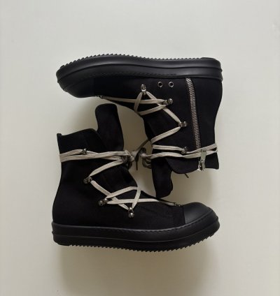 Rick Owens SS25 Hexagram High Top Ramones