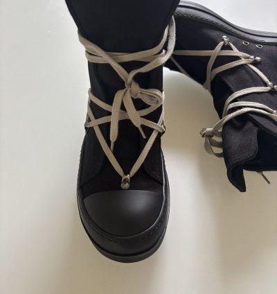 Rick Owens SS25 Hexagram High Top Ramones