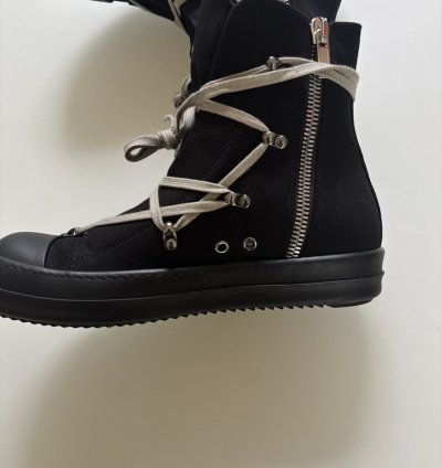 Rick Owens SS25 Hexagram High Top Ramones