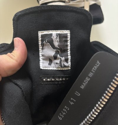 Rick Owens SS25 Hexagram High Top Ramones