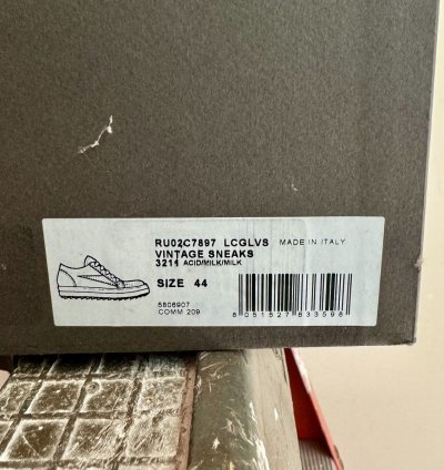 Rick Owens Strobe Vintage Low ACID MILK