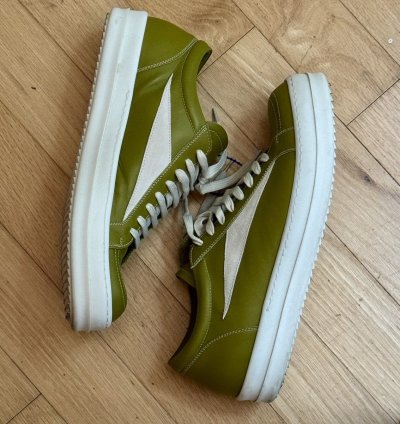Rick Owens Strobe Vintage Low ACID MILK